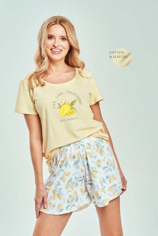 3531 DÁMSKÉ PYŽAMO KRÁTKÉ FRIDA S-XL