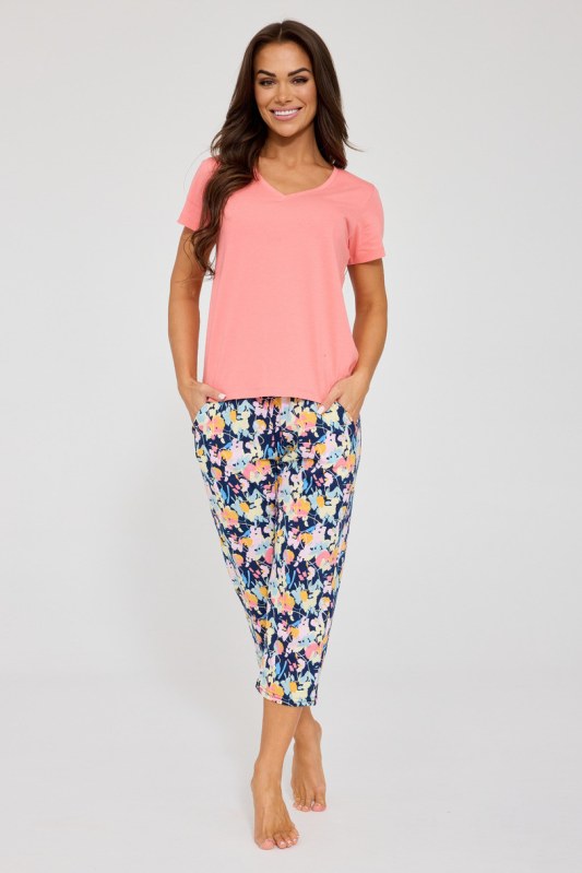 DÁMSKÉ PYŽAMO KR 875/338 VIOLETTA BIG - Dámské oblečení pyžama