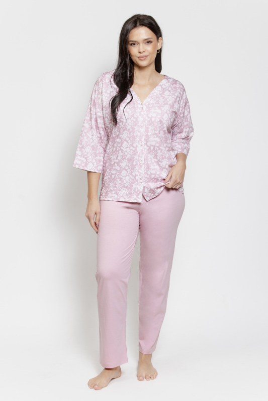 3574 DÁMSKÉ PYŽAMO LUCINDA 2XL-3XL - Dámské oblečení pyžama