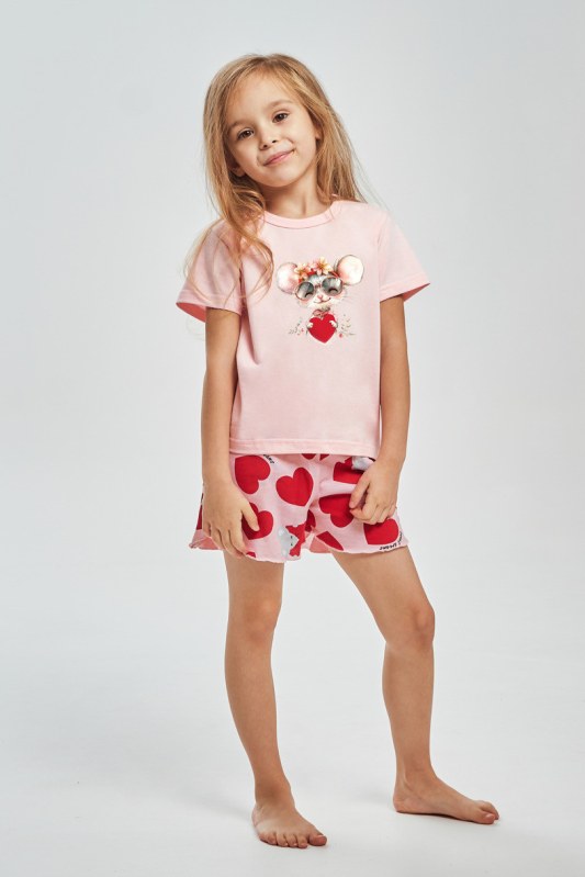 3558 DÍVČÍ PYŽAMO MIKA 86-116 - Dámské oblečení pyžama