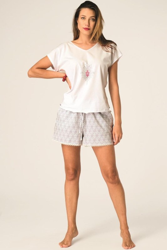 DÁMSKÉ PYŽAMO LNS 500 A26 - Dámské oblečení pyžama