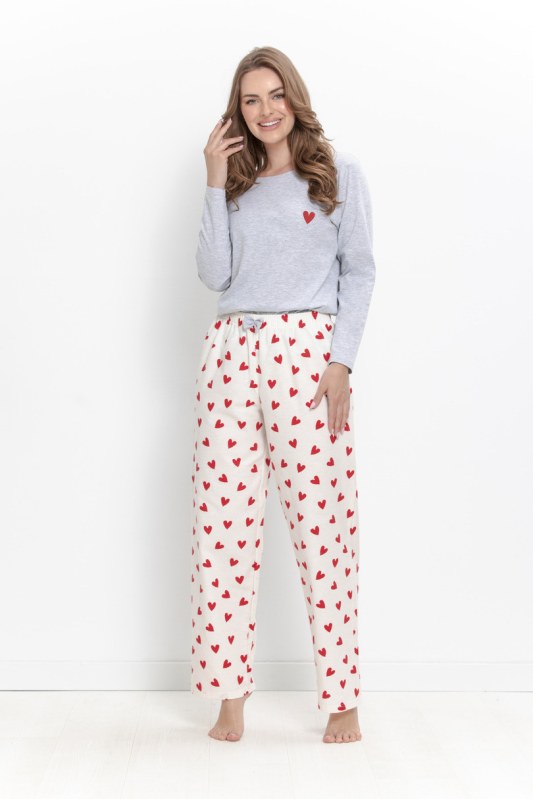 3624 DÁMSKÉ DLOUHÉ PYŽAMO CORIN S–XL