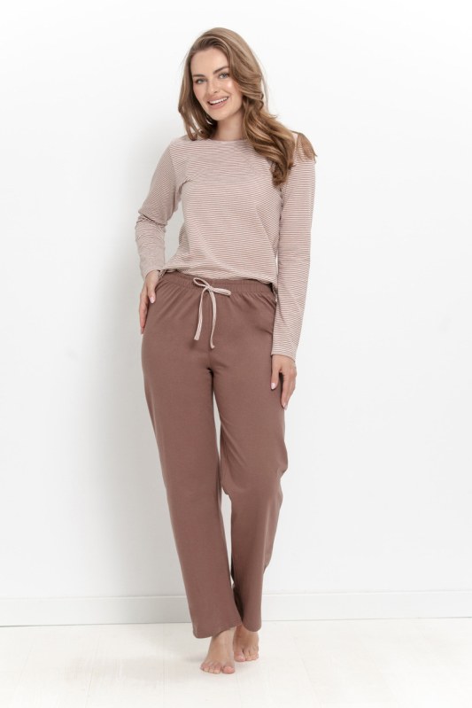 3642 DÁMSKÉ DLOUHÉ PYŽAMO NORELLA S–XL
