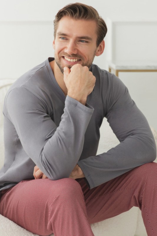 3674 PÁNSKÉ DLOUHÉ PYŽAMO RICARDO M–2XL