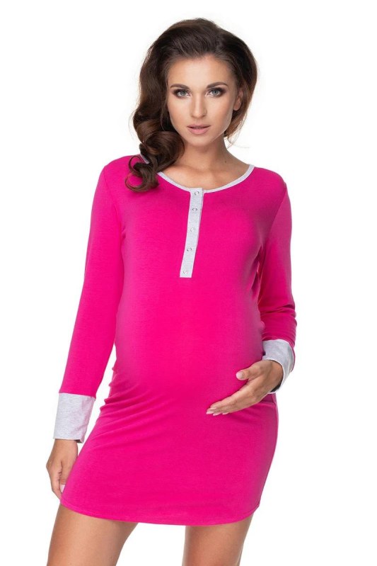 Těhotenská noční košile model 138232 PeeKaBoo