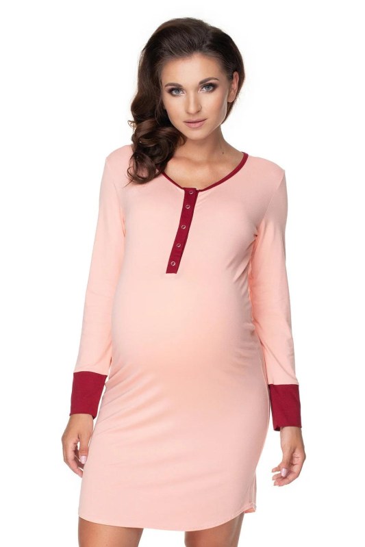 Těhotenská noční košile model 141889 PeeKaBoo