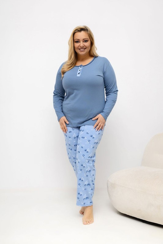 Pohodlná pyžama pro plnoštíhlé model 226131 Forever Pink