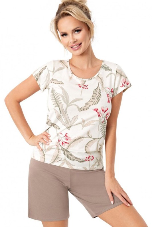 Pyžamo s květinovým vzorem model 228584 Donna