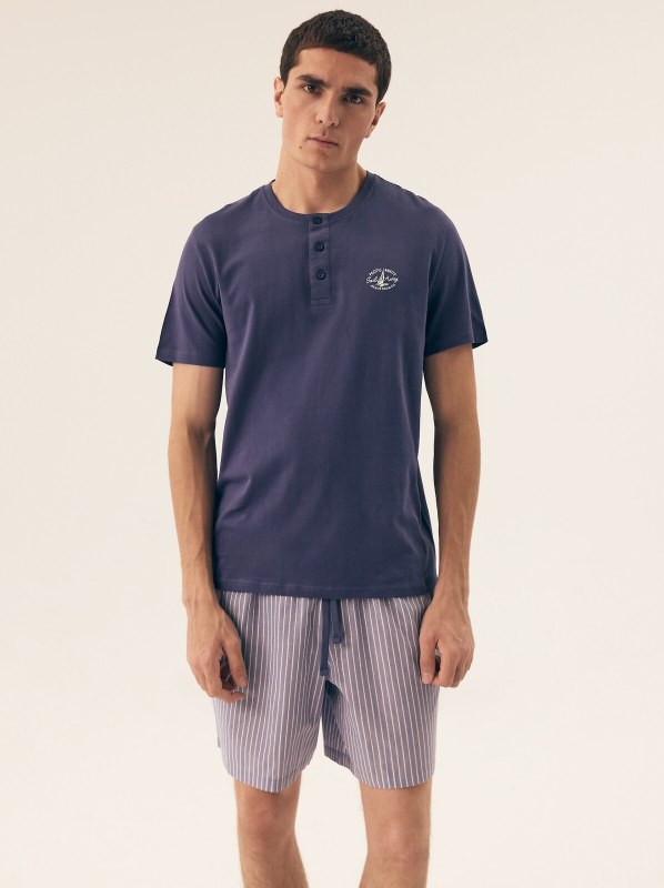 Pyžamo Henderson 42789 Octave kr/r M-2XL Pyžamo Henderson 42789 Octave kr/r M-2XL - Dámské oblečení pyžama