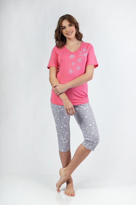 Pyžamo Regina 696 cr/r M-XL W25 dámské Pyžamo Regina 696 cr/r M-XL W25 dámské - Dámské oblečení pyžama