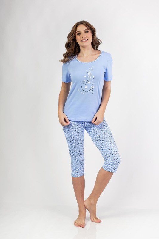 Pyžamo Regina 685 cr/r 2XL-3XL W25 dámské Pyžamo Regina 685 cr/r 2XL-3XL W25 dámské - Dámské oblečení pyžama