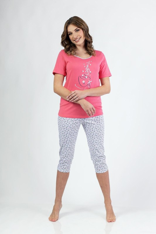 Pyžamo Regina 685 cr/r M-XL W25 dámské Pyžamo Regina 685 cr/r M-XL W25 dámské - Dámské oblečení pyžama