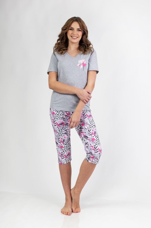 Pyžamo Regina 698 cr/r M-XL W25 dámské Pyžamo Regina 698 cr/r M-XL W25 dámské - Dámské oblečení pyžama