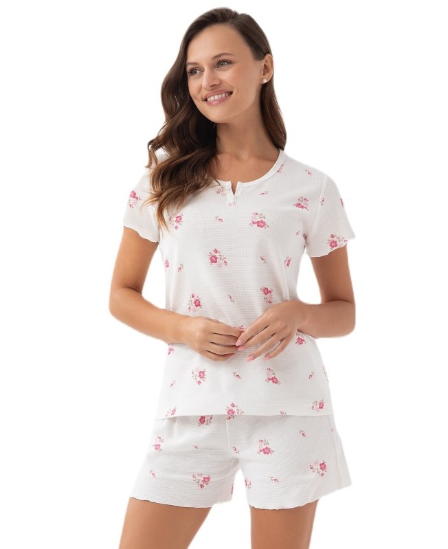 Dámské pyžamo Luna 336 v plné délce S-2XL Dámské pyžamo Luna 336 v plné délce S-2XL - Dámské oblečení pyžama