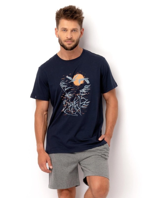 Pyžamo Key MNS 749 A25 kr/r M-2XL Pyžamo Key MNS 749 A25 kr/r M-2XL - Dámské oblečení pyžama