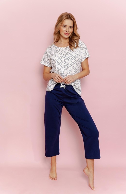 Pyžamo Taro Demi 3418 cr/r S-2XL W25 dámské Pyžamo Taro Demi 3418 cr/r S-2XL W25 dámské - Dámské oblečení pyžama
