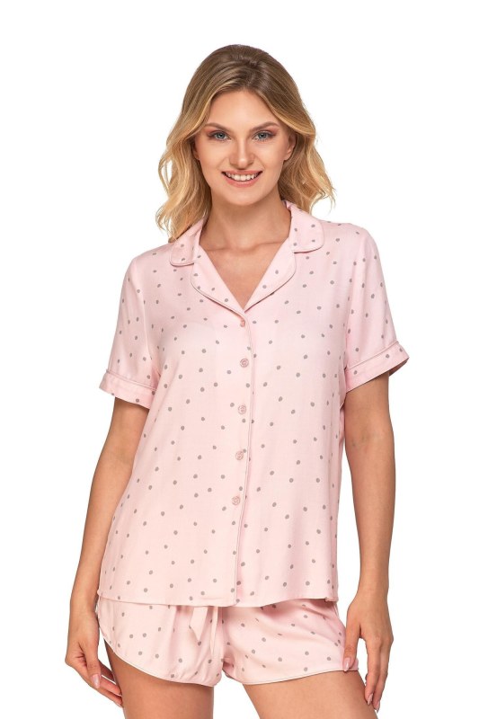 Pyžamo Moraj PDD5300-009 kr/r S-XL pruhované Pyžamo Moraj PDD5300-009 kr/r S-XL pruhované - Dámské oblečení pyžama