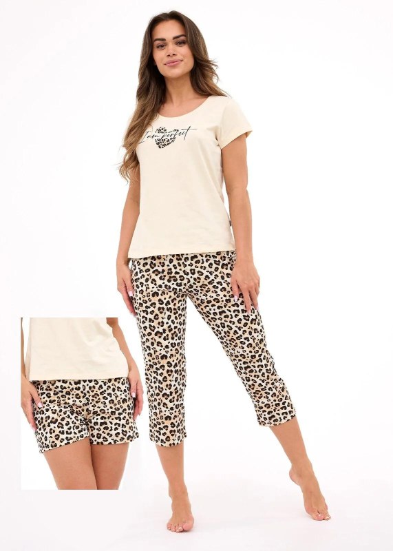 Cornette 665/454 I Am Perfect 2 dámské třídílné pyžamo S-2XL - Dámské oblečení pyžama