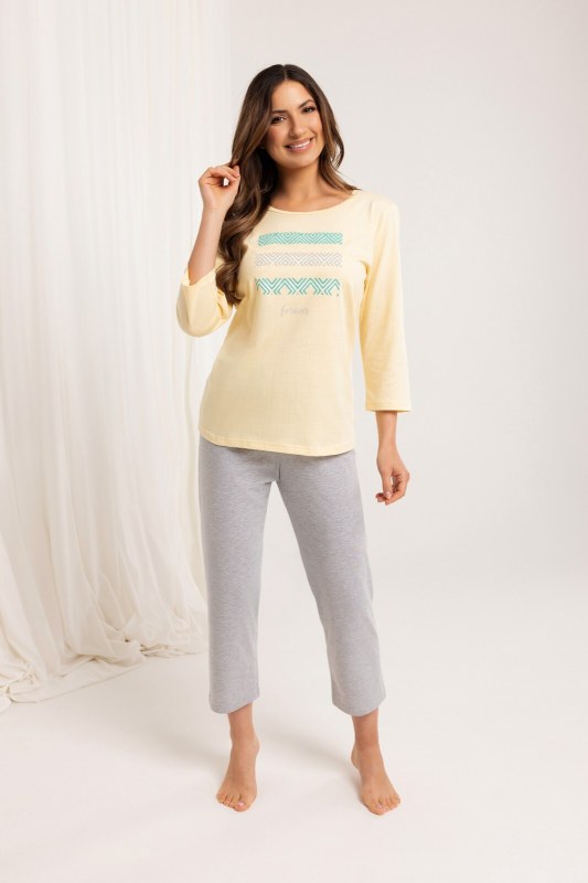Pyžamo Regina 709 3/4 M-XL Z25/26 dámské - Dámské oblečení pyžama