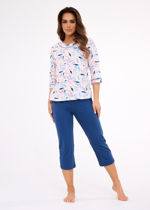 Cornette 732/452 Amelia 2 3/4 M-2XL dámské pyžamo - Dámské oblečení pyžama