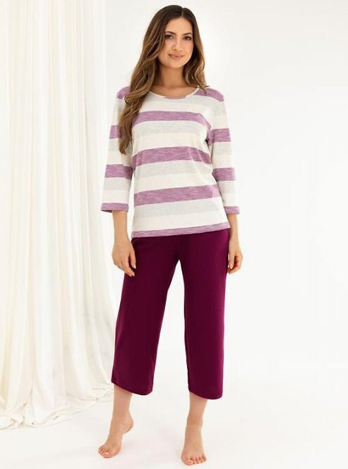 Pyžamo Regina 719 3/4 S-XL Z25/26 dámské - Dámské oblečení pyžama