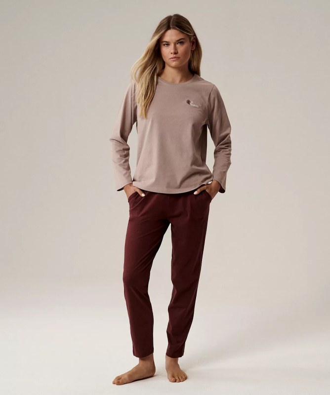 Pyžamo Atlantic NLP-498 long/r S-2XL - Dámské oblečení pyžama