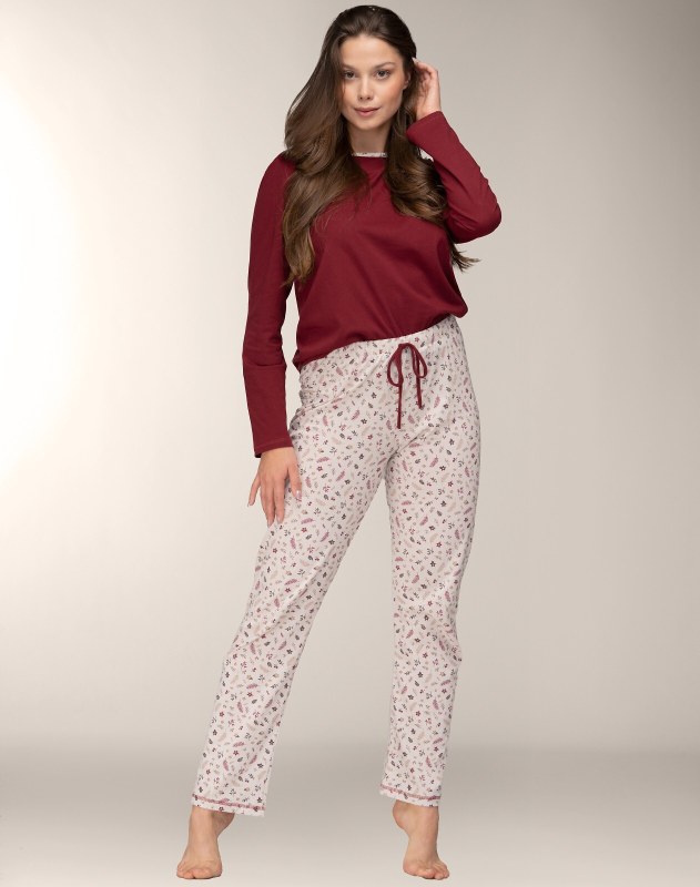 Mademoiselle Sommeil CC0141 Winter Bloom pyžamo délka/r S-XL