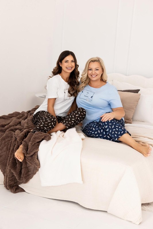 Pyžamo Regina 733 cr/r 2XL-3XL W26 dámské - Dámské oblečení pyžama