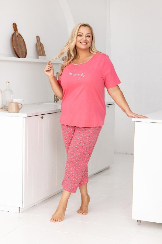 Pyžamo Regina 736 cr/r 2XL-3XL W26 dámské - Dámské oblečení pyžama