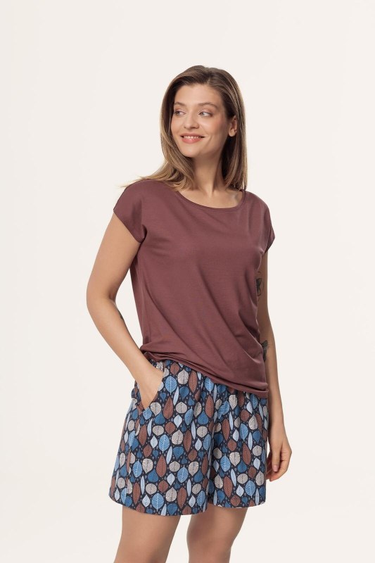 Pyžamo Mefemi Matilda PI71 kr/r S-2XL - Dámské oblečení pyžama