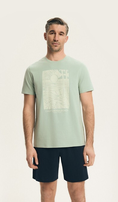 Pyžamo Henderson 44503 Brook kr/r M-3XL - Dámské oblečení pyžama