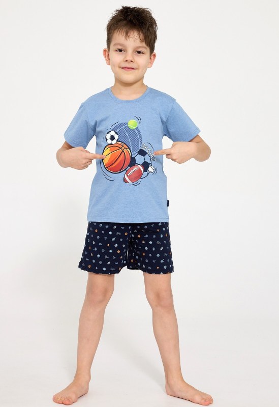 Pyžamo Cornette Kids Boy 789/126 Sport kr/r 86-128 - Dámské oblečení pyžama