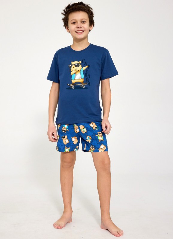 Pyžamo Cornette Young Boy 790/128 Capybara 2 kr/r 134-164 - Dámské oblečení pyžama