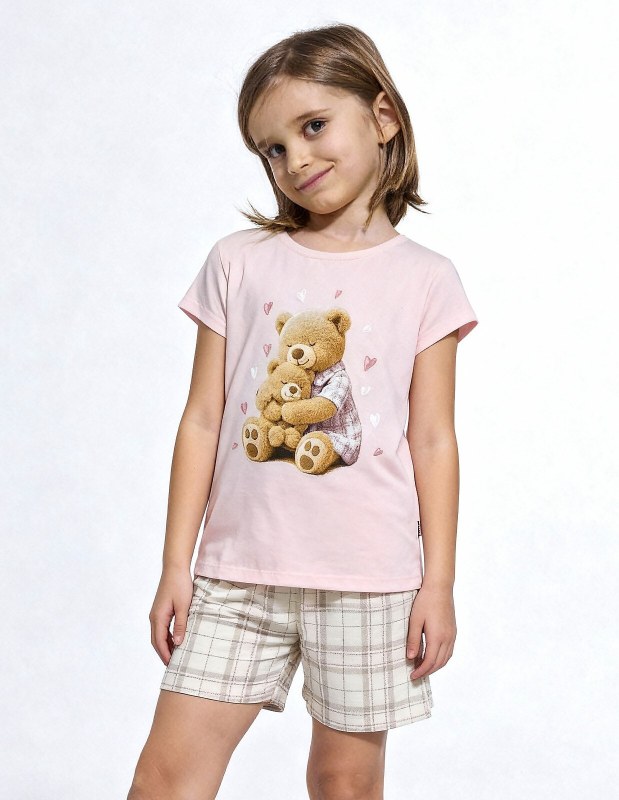 Pyžamo Cornette Kids Girl 871/115 Hug Me kr/r 98-128 - Dámské oblečení pyžama
