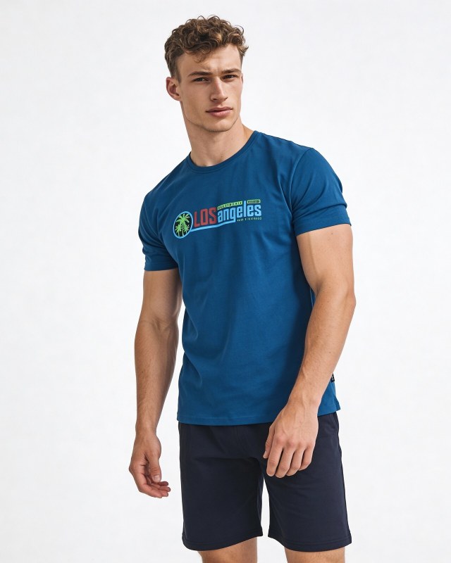 Pyžamo Cornette F&Y 500/54 Los Angeles kr/r 164-188 - Dámské oblečení pyžama