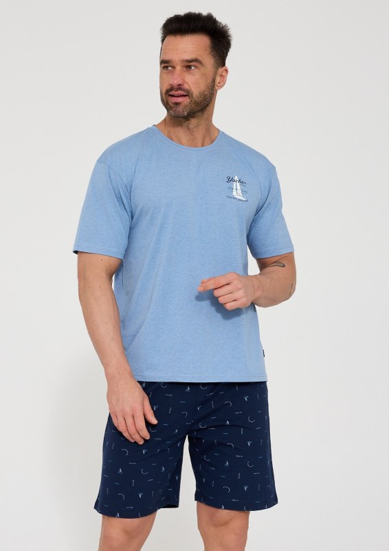 Pyžamo Cornette 326/209 Pacific kr/r S-2XL - Dámské oblečení pyžama