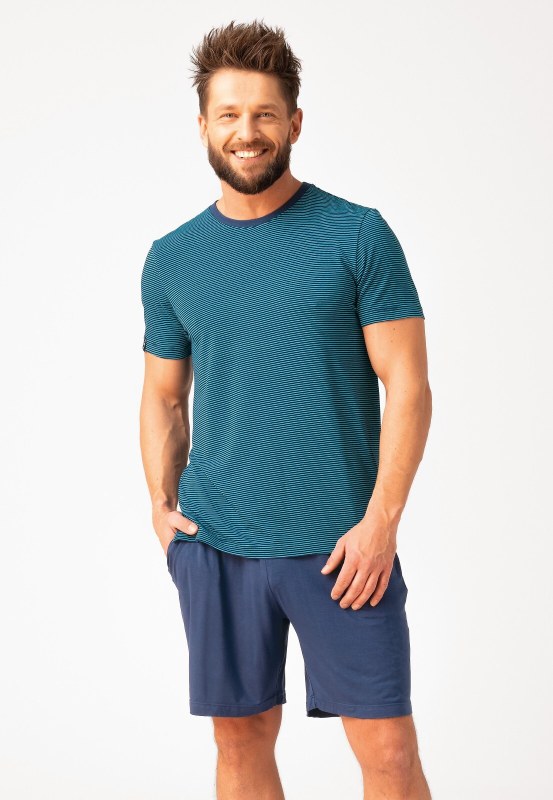 Pyžamo Key MNS 320 A26 cr/r 3XL-4XL