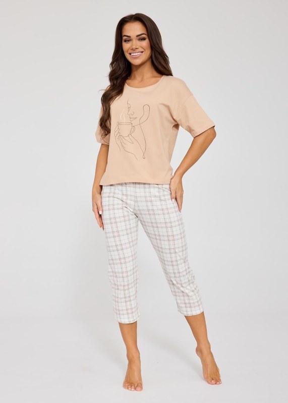 Pyžamo Cornette 775/340 Morning kr/r S-2XL - Dámské oblečení pyžama