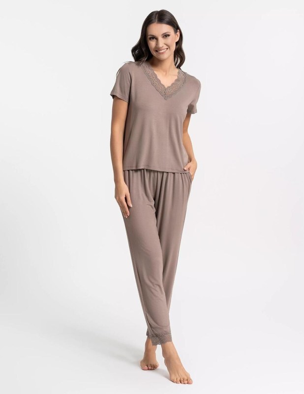 Pyžamo Moraj PDD5400-005 kr/r M-3XL - Dámské oblečení pyžama