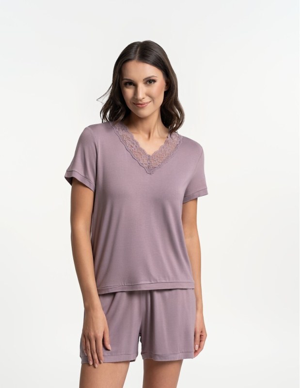 Pyžamo Moraj PDD4400-016 kr/r S-XL - Dámské oblečení pyžama