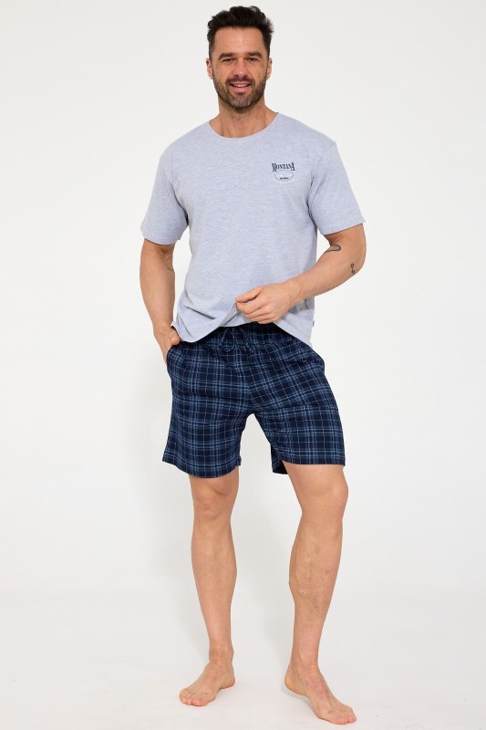 Pyžamo Cornette 328/214 Montana 3 v plné délce S-2XL