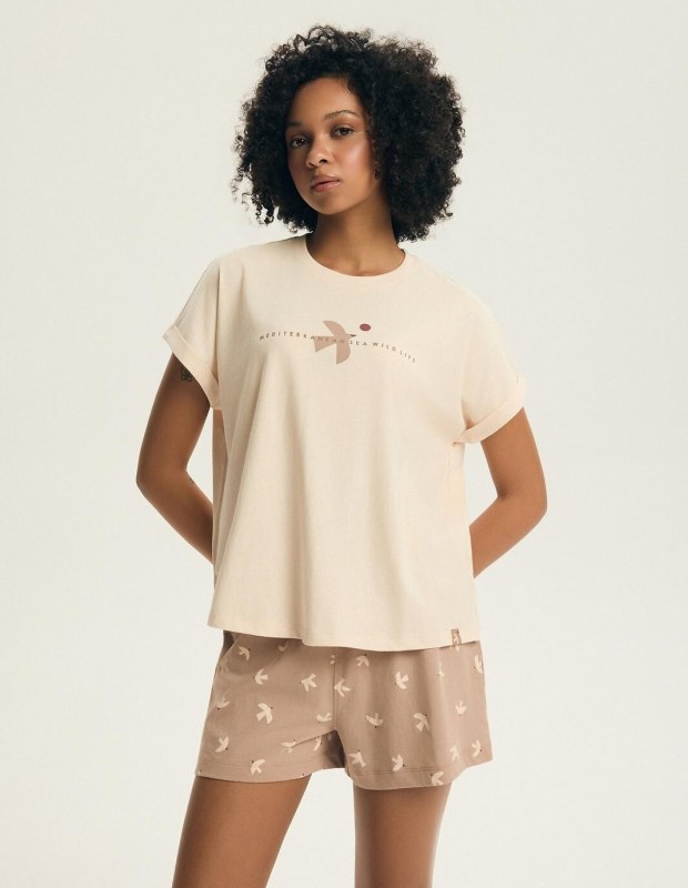 Henderon Dámské pyžamo 44466 Eluna kr/r S-3XL