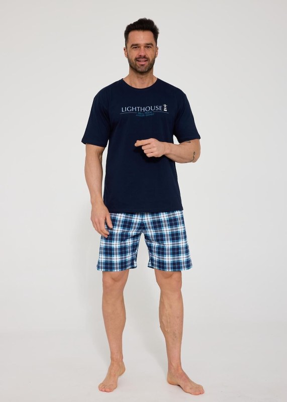 Pyžamo Cornette 326/215 Lighthousekr/r 3XL-5XL - Dámské oblečení pyžama