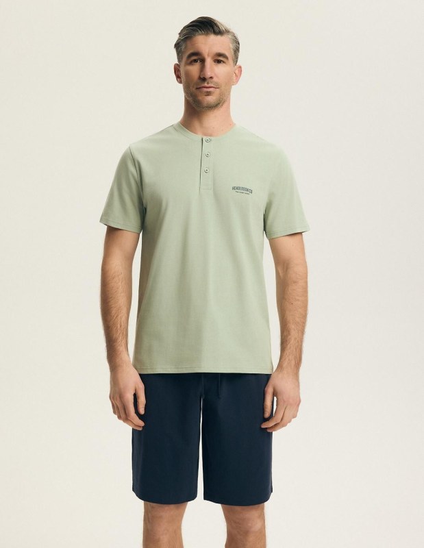 Pyžamo Henderson 44604 Park kr/r M-3XL - Dámské oblečení pyžama