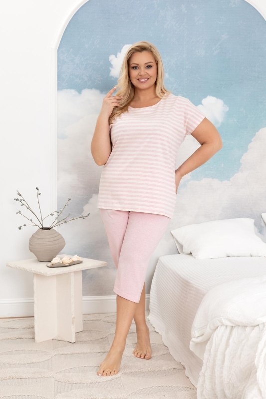 Pyžamo Regina 4013 kr/r 2XL L26 - Dámské oblečení pyžama