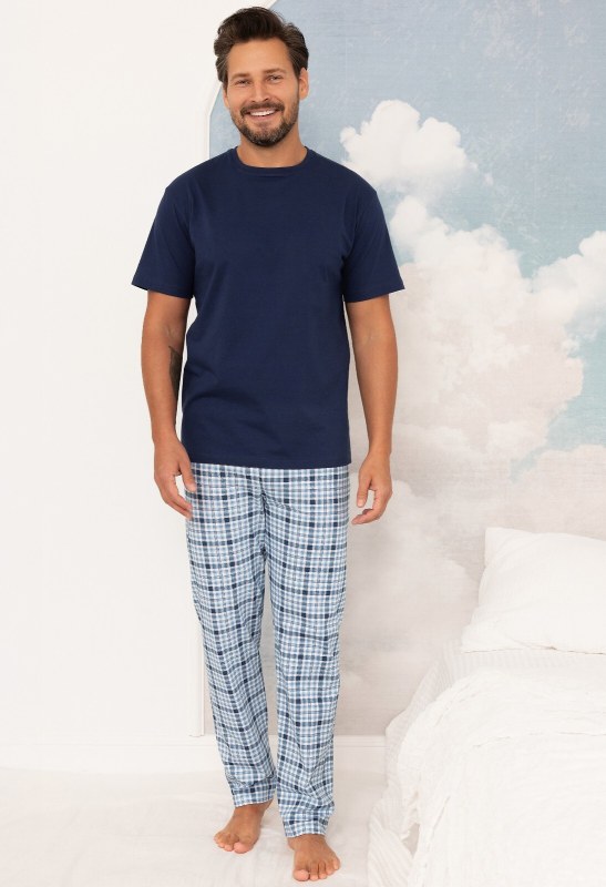 Pyžamo Regina 6002 kr/r M-XL L26 - Dámské oblečení pyžama