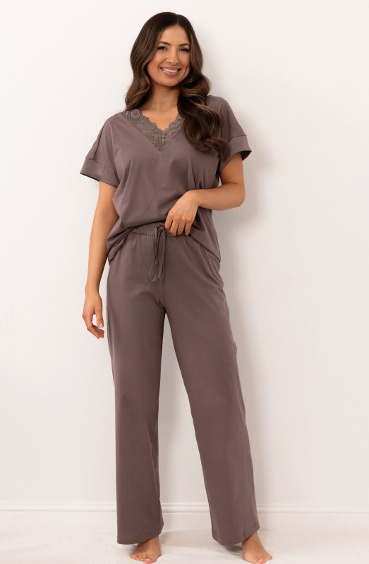 Pyžamo Regina 4008 kr/r M-XL L26 - Dámské oblečení pyžama