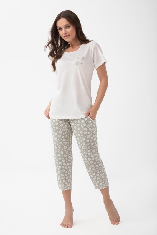 Pyžamo Luna 1301 cr/r L26 2XL-3XL - Dámské oblečení pyžama