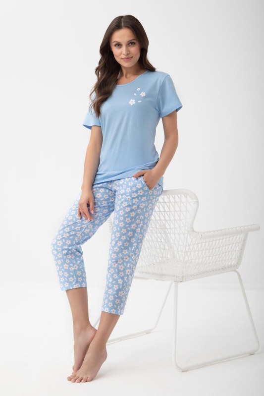 Pyžamo Luna 1301 cr/r L26 M-XL - Dámské oblečení pyžama