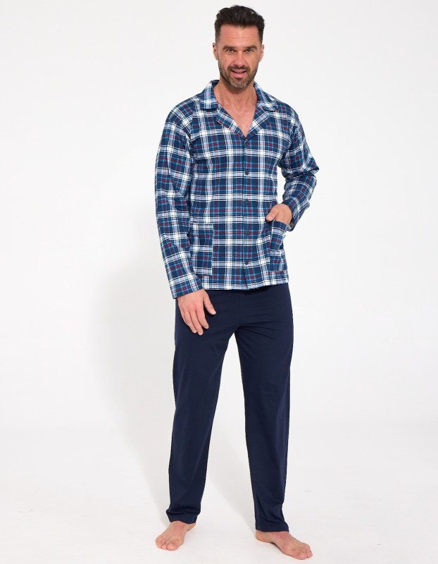 Pyžamo Cornette 114/86 M–2XL s&nbsp;rozepínáním
